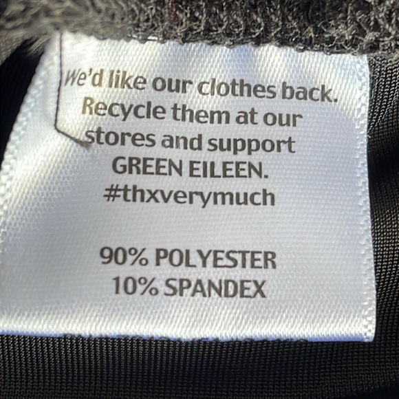 Eileen Fisher Stretch Velvet Knit Leggings - Picture 5 of 6